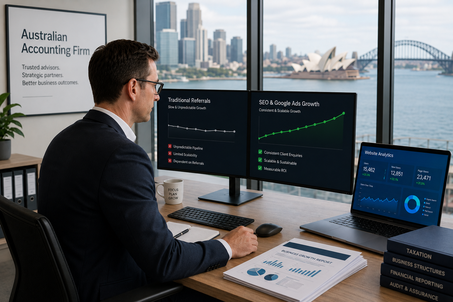 Accounting firm growth in Australia