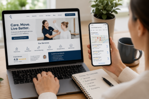Website analytics and digital visibility strategy for allied health practices in Australia